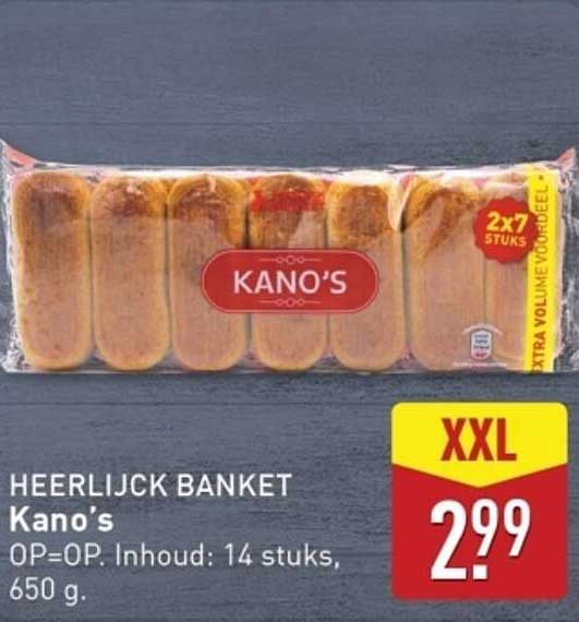 HEERLIJK BANKET Kano's