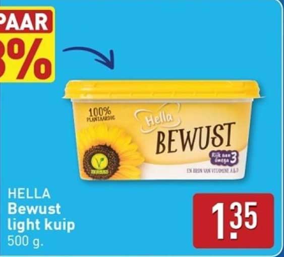 HELLA Bewust light kuip 500 g