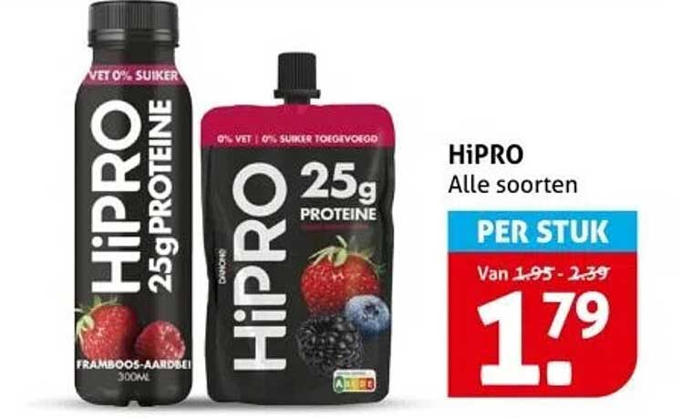 HiPRO 25g PROTEINE Alle soorten