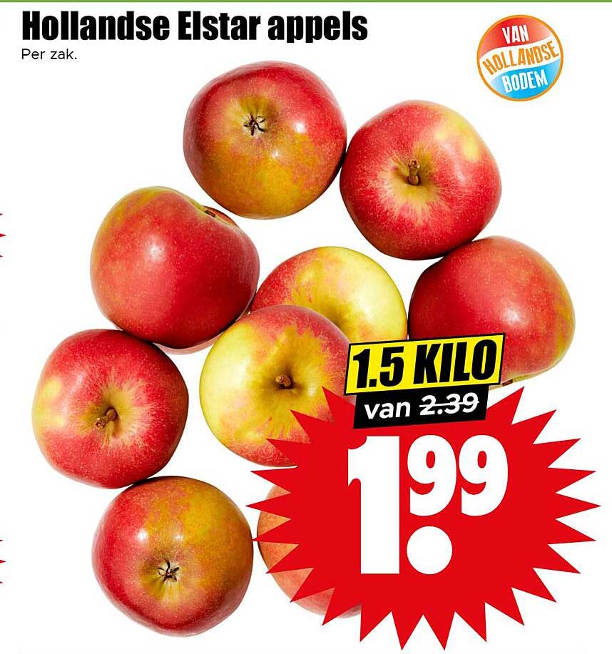 Hollandse Elstar appels