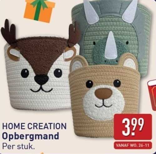 HOME CREATION Opbergmand