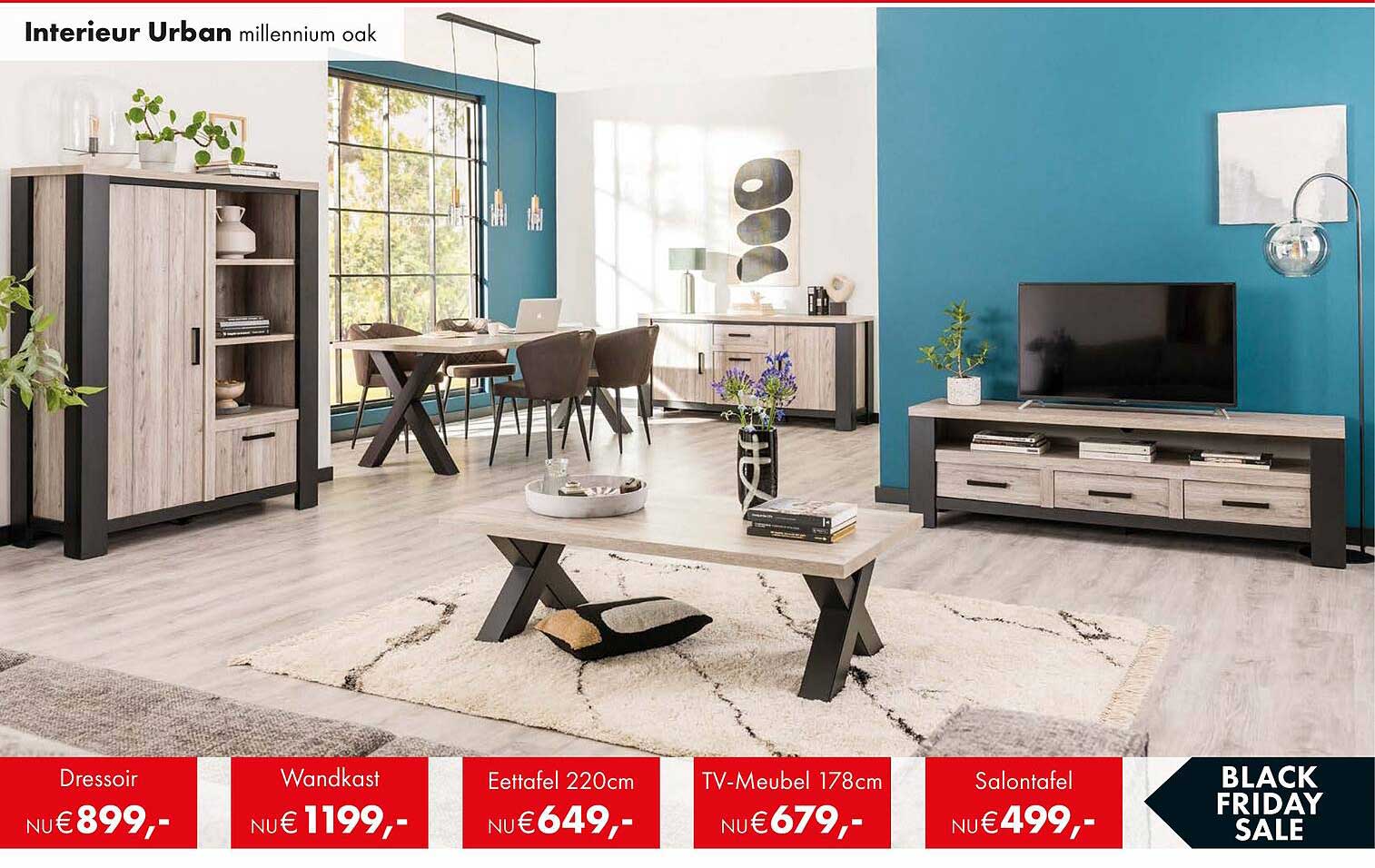 Interieur Urban millennium oak