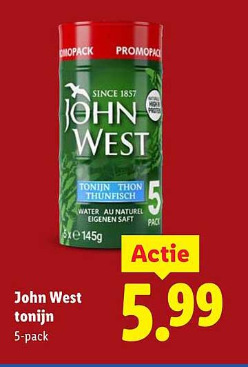 John West tonijn 5-pack