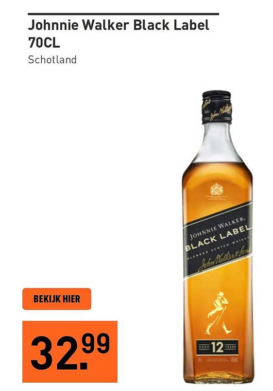 Johnnie Walker Black Label 70CL