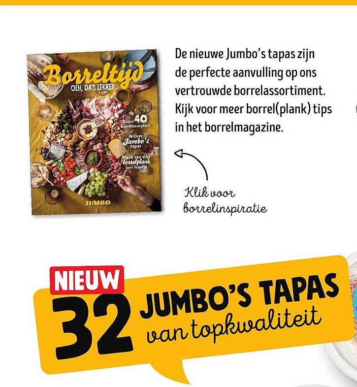 JUMBO’S TAPAS VAN TOPKWALITEIT