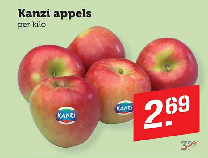 Kanzi appels per kilo