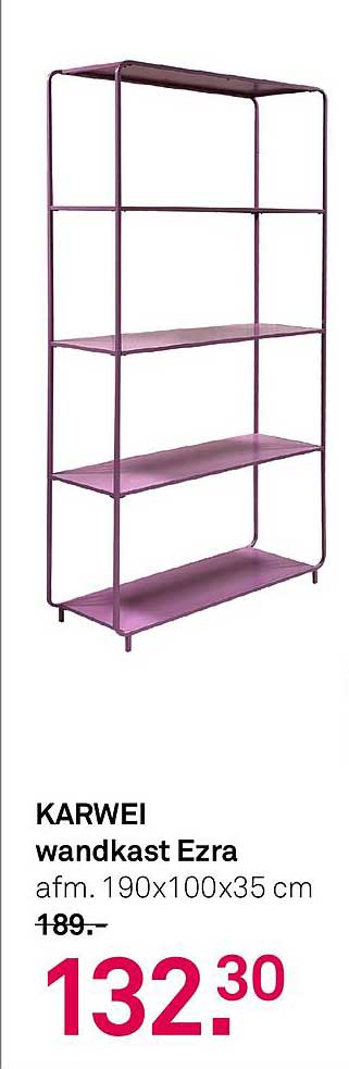 KARWEI wandkast Ezra