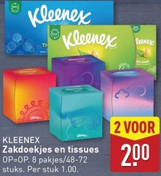 KLEENEX Zakdoekjes en tissues