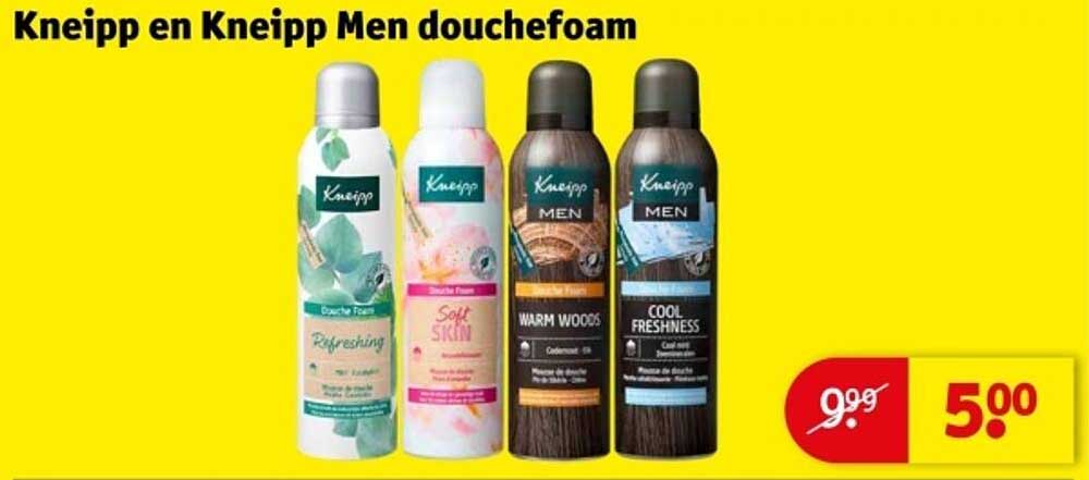 Kneipp en Kneipp Men douchefoam