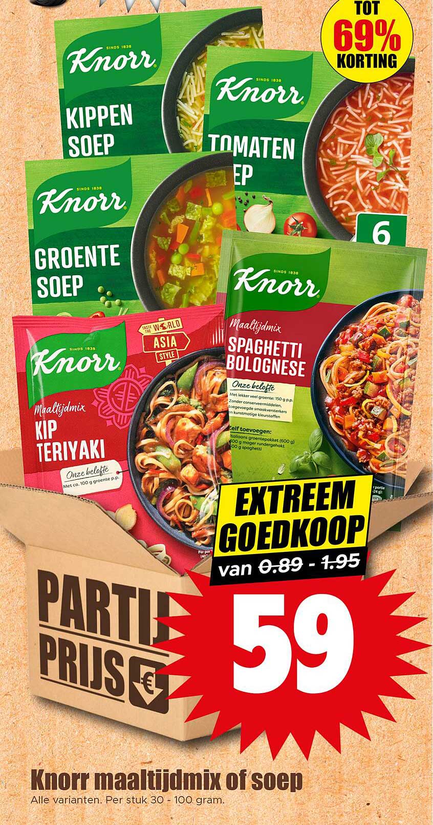 Knorr maaltijdmix of soep