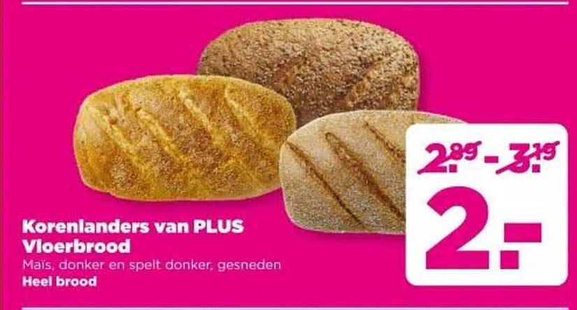 Korenlanders van PLUS Vloerbrood