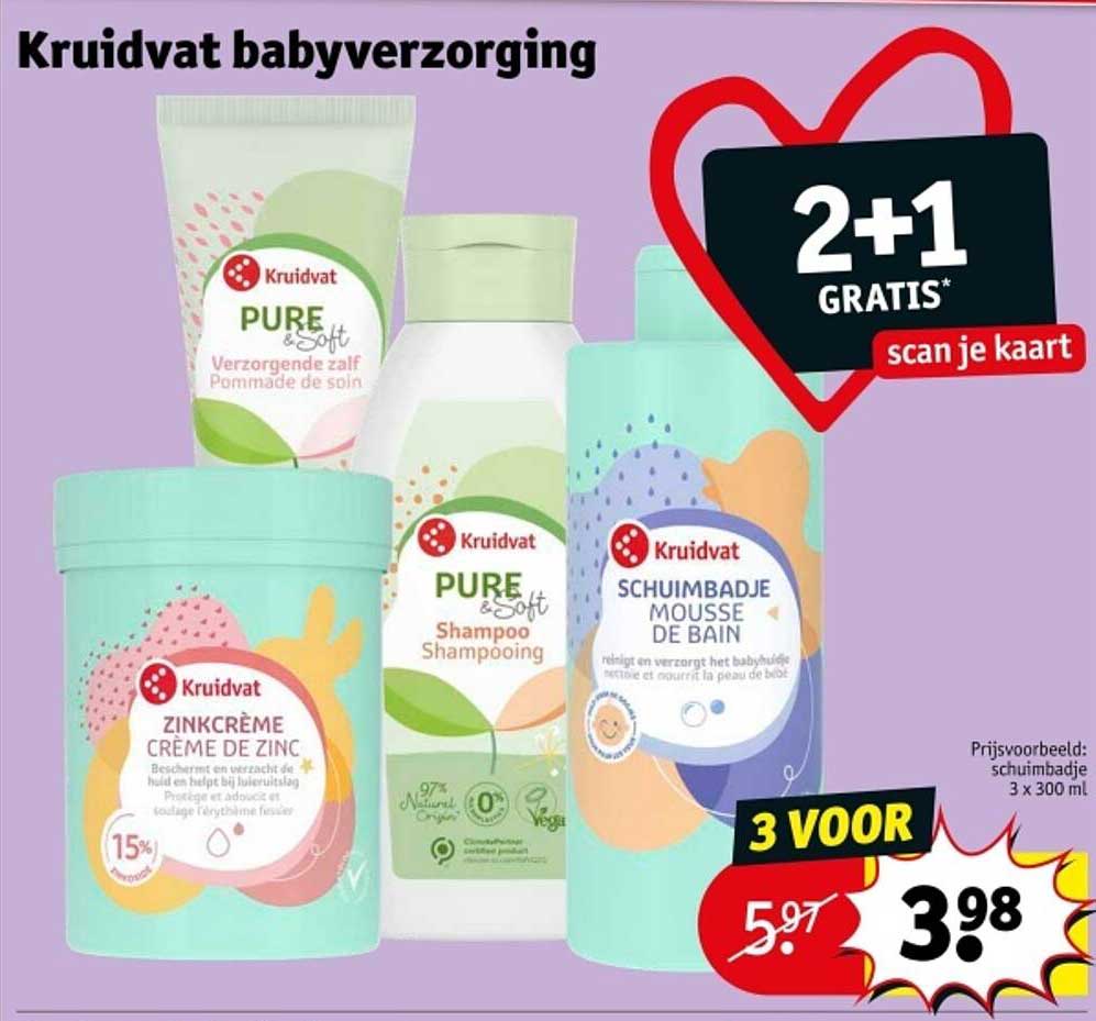 Kruidvat babyverzorging