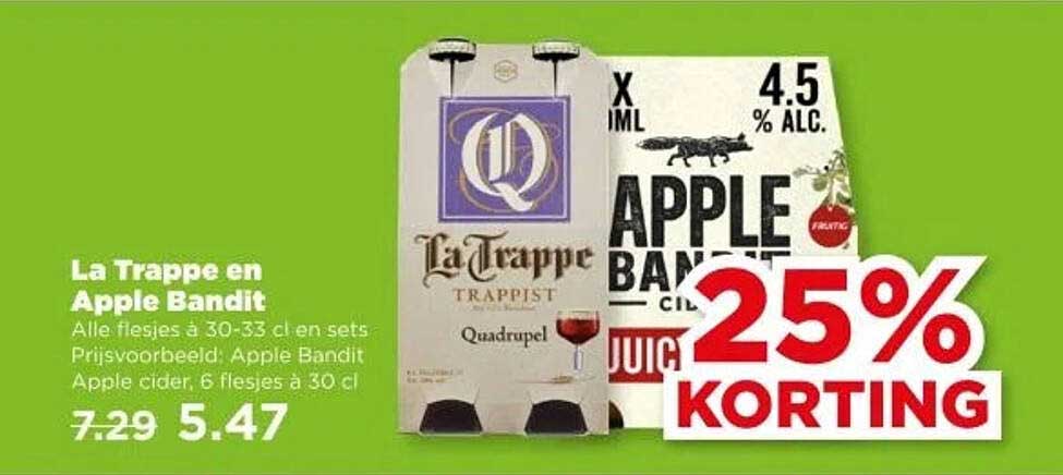 La Trappe en Apple Bandit