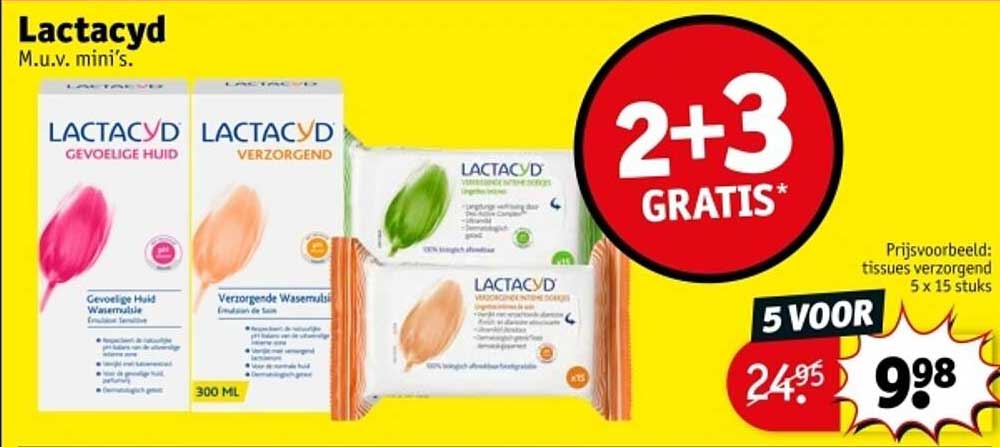 Lactacyd M.u.v. mini's.