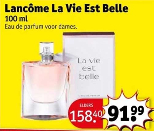 Lancôme La Vie Est Belle 100 ml Eau de parfum voor dames.