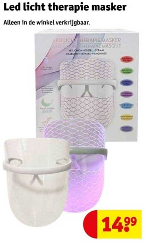 Led licht therapie masker