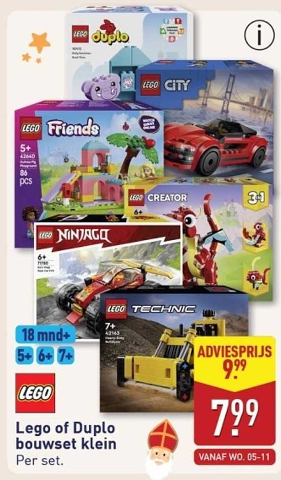 Lego of Duplo bouwset klein