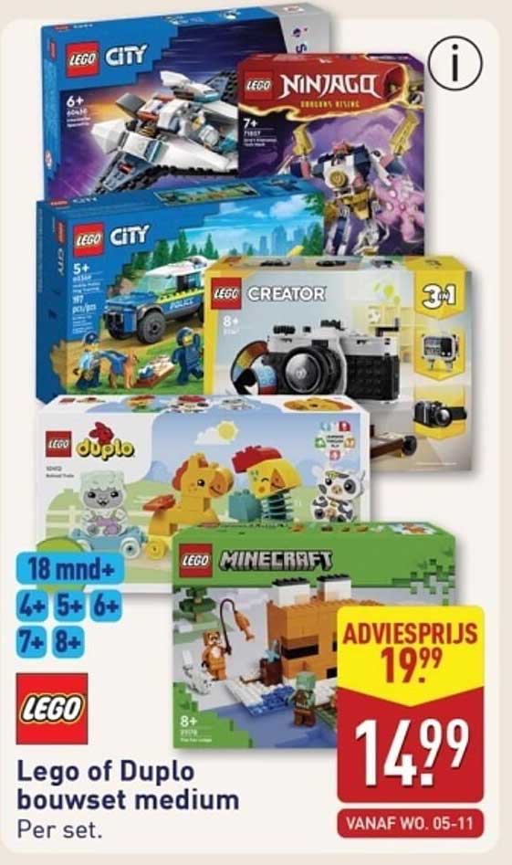 Lego of Duplo bouwset medium