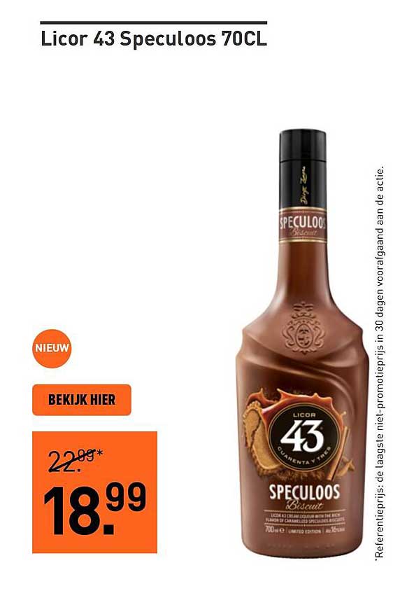 Licor 43 Speculoos 70CL