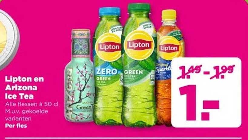 Lipton en Arizona Ice Tea