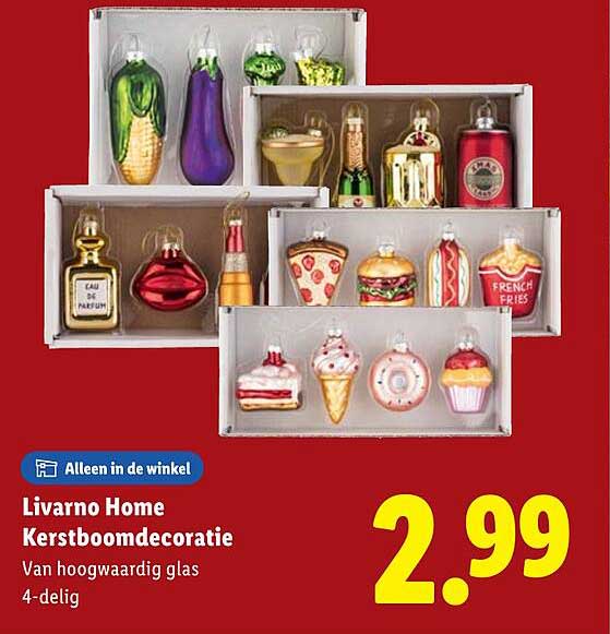 Livorno Home Kerstboomdecoratie