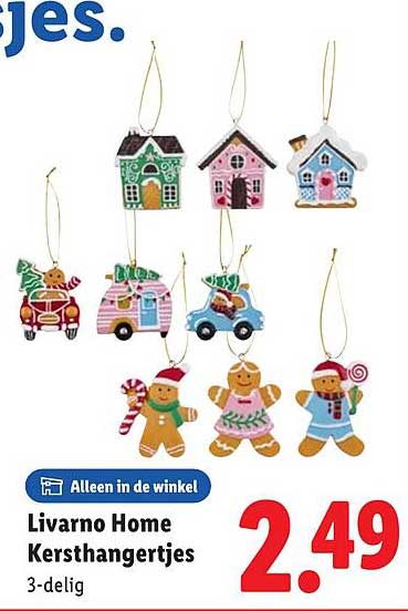 Livorno Home Kersthangertjes