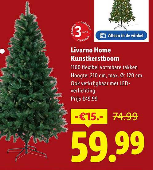 Livorno Home Kunstkerstboom