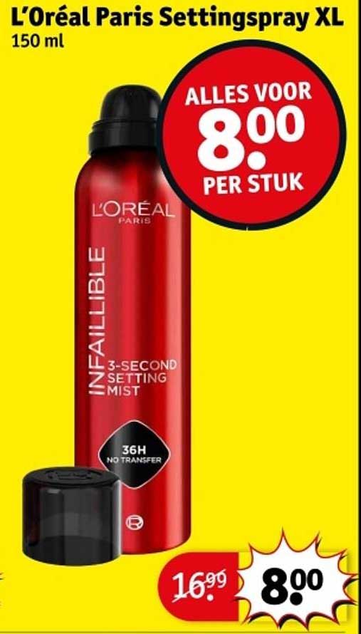 L’Oréal Paris Settingspray XL 150 ml