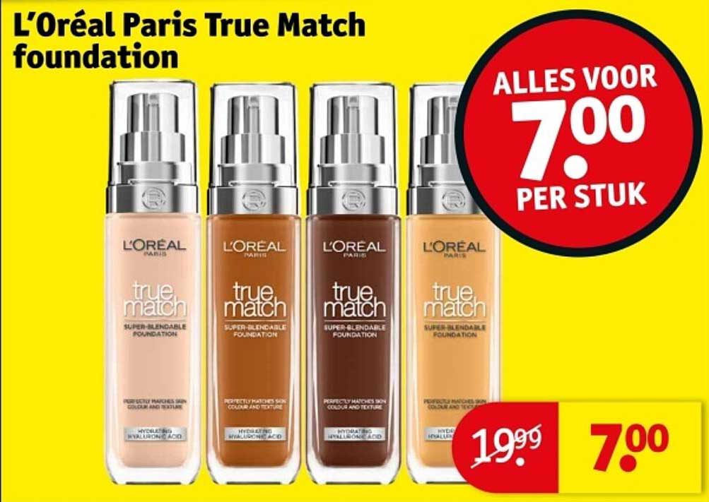 L’Oréal Paris True Match foundation