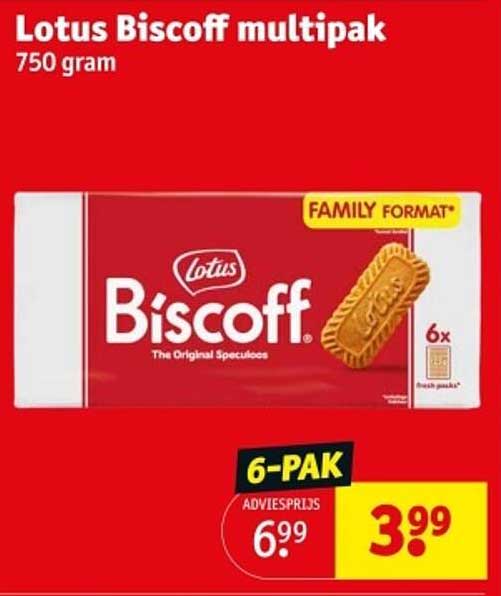 Lotus Biscoff multipak