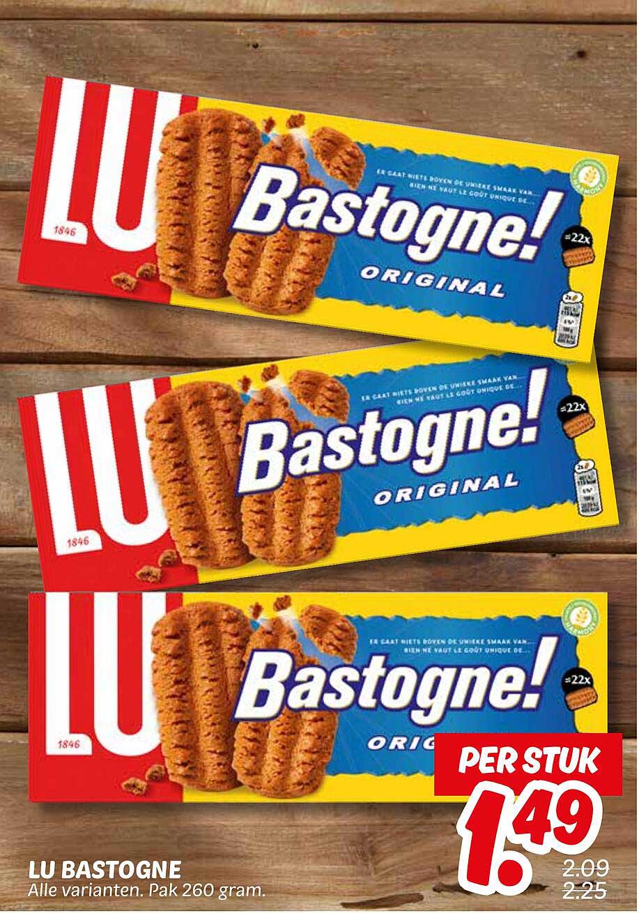 LU BASTOGNE! Original - Pak 260 gram