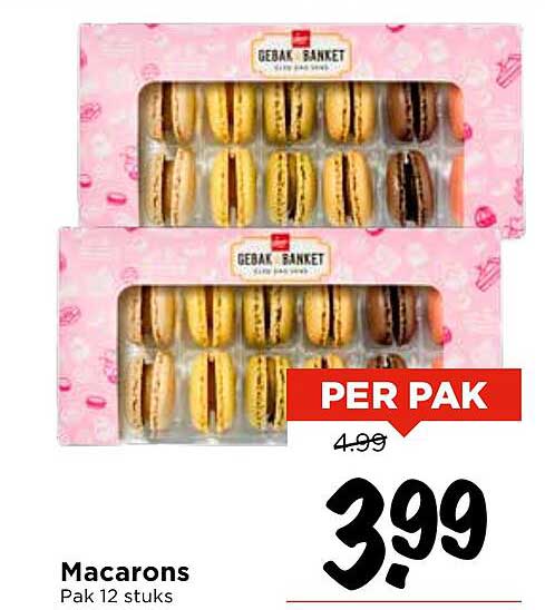 Macarons Pak 12 stuks