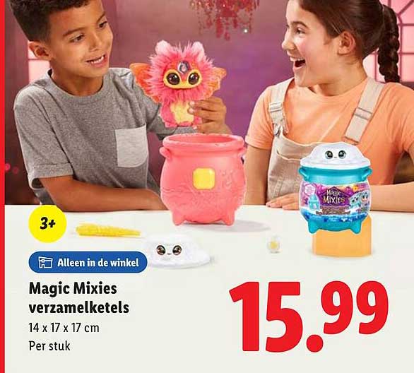 Magic Mixies verzamelketels