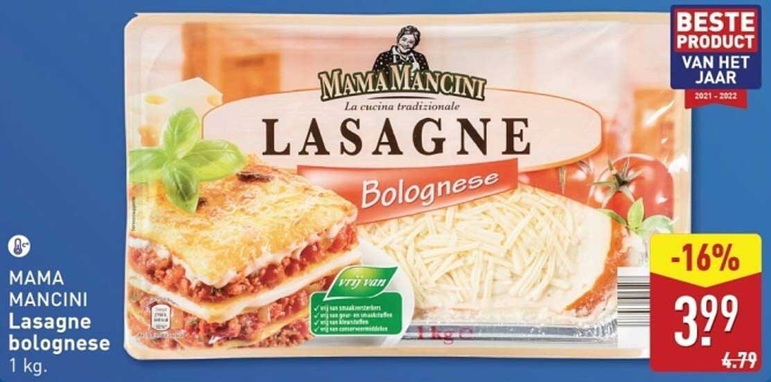 Mama Mancini Lasagne bolognese 1 kg