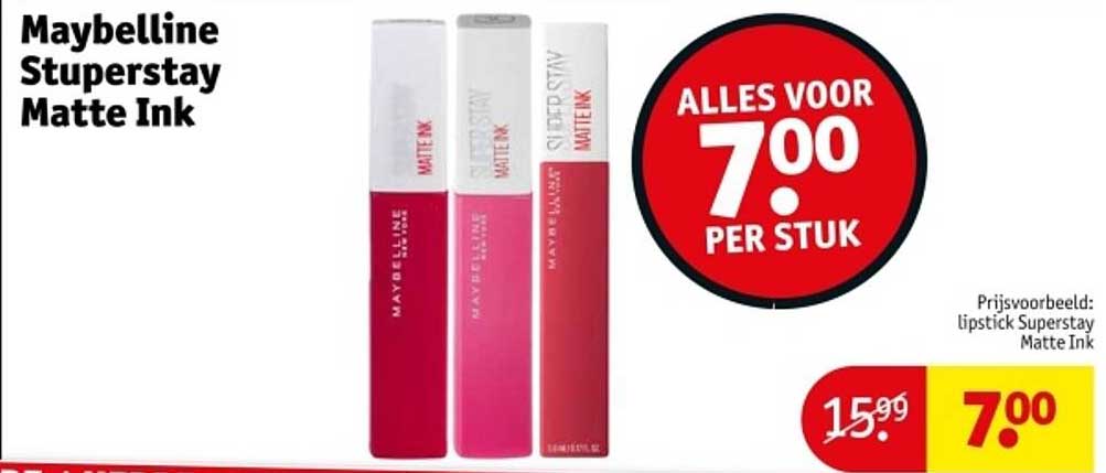 Maybelline Superstay Matte Ink