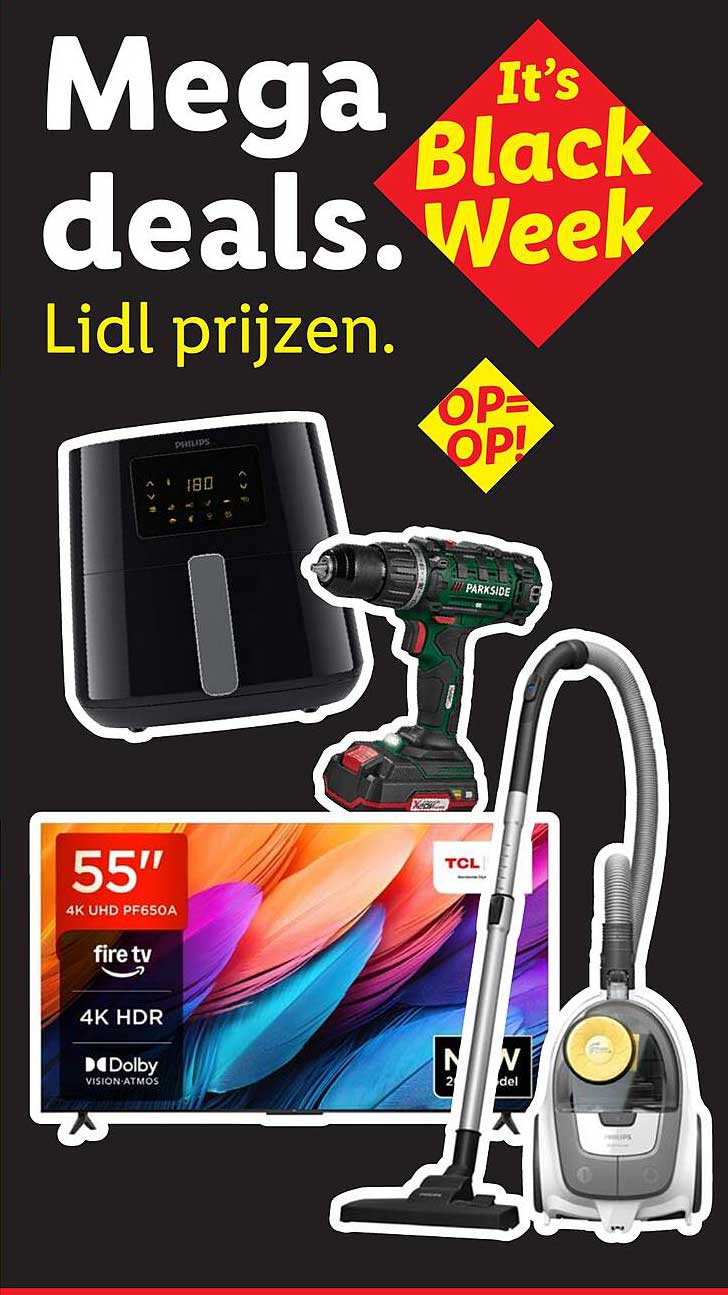 Mega deals. Lidl prijzen.
