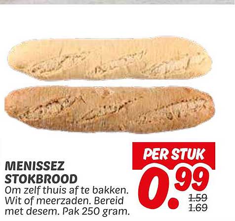 MENISSEZ STOKBROOD