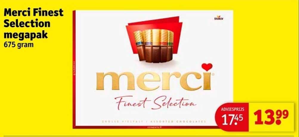 Merci Finest Selection megapak 675 gram