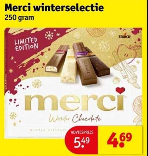 Merci winterselectie 250 gram