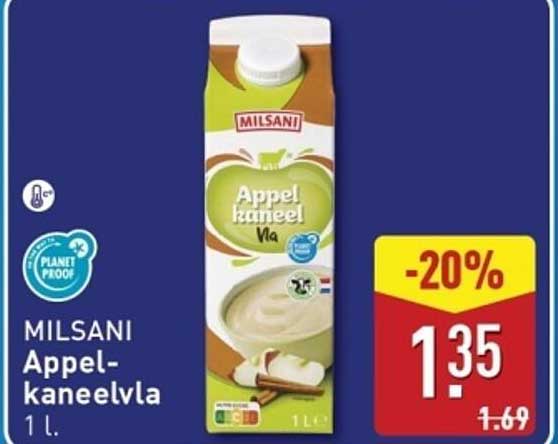 MILSANi Appel-kaneelvla 1 l.