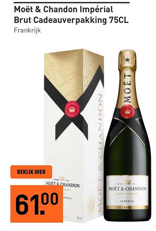 Moët & Chandon Impérial Brut Cadeauverpakking 75CL