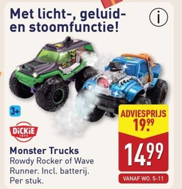 Monster Trucks Rowdy Rocker of Wave Runner