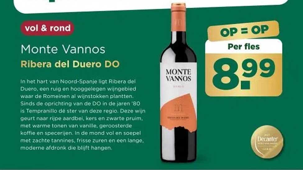 Monte Vannos Ribera del Duero DO