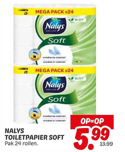 NALYS TOILETPAPIER SOFT