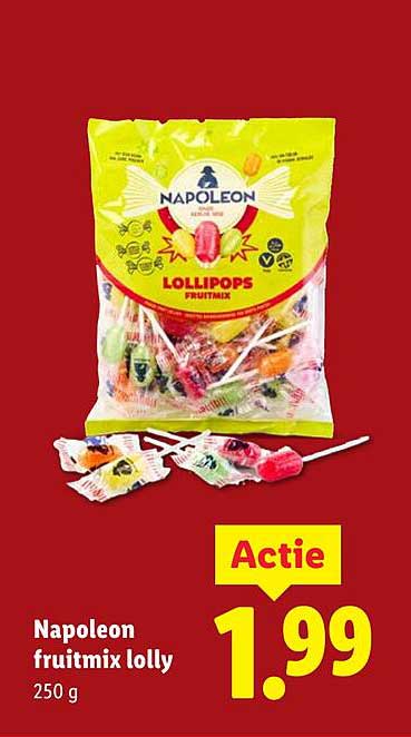 Napoleon fruitmix lolly