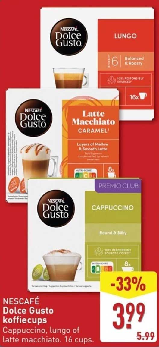 NESCAFÉ Dolce Gusto koffiecups