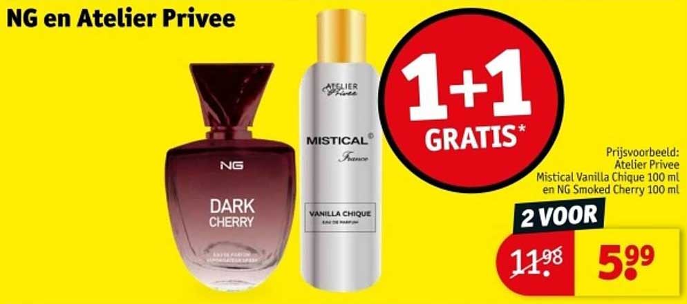 NG en Atelier Privee 1+1 GRATIS