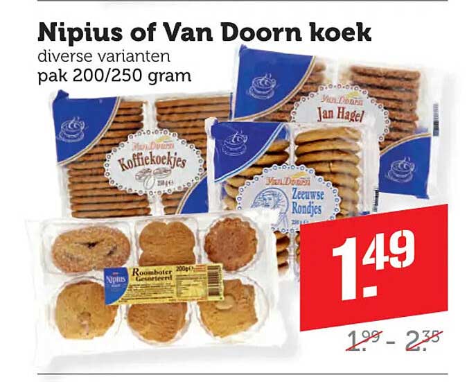 Nipius of Van Doorn koek