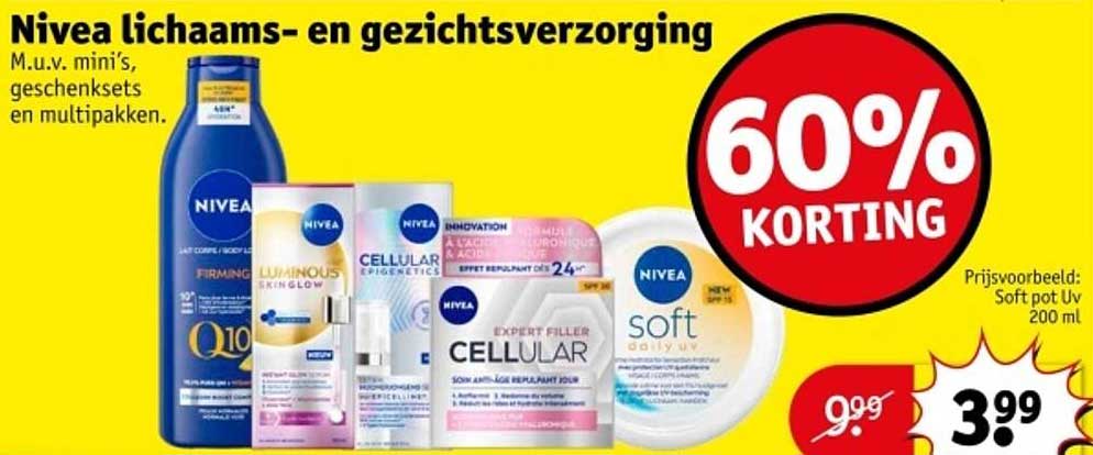 Nivea lichaams- en gezichtsverzorging