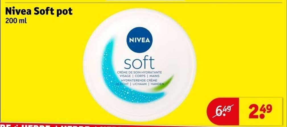 Nivea Soft pot